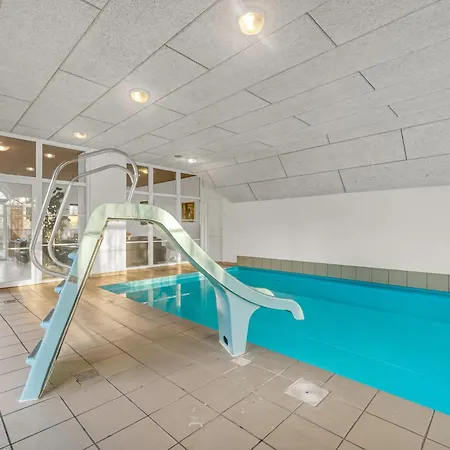 別荘 18-person Pool House In Husby, Close To The North Sea *