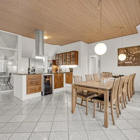 18-person Pool House In Husby, Close To The North Sea