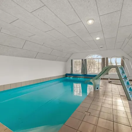 別荘 18-person Pool House In Husby, Close To The North Sea *